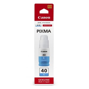 Afbeelding van Canon GI-40C inktfles cyaan (origineel)