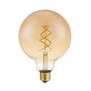 Afbeelding van Q-Nomic E27 spiraal LED-gloeilamp | DIMBAAR | 5W | G95 glas