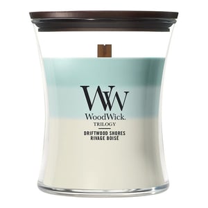 Afbeelding van Woodwick Trilogy Medium Hourglass | Driftwood Shores | 275 gram