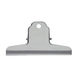 Afbeelding van Quantore 106602 papierklem | 100 mm | zilver | 10 stuks