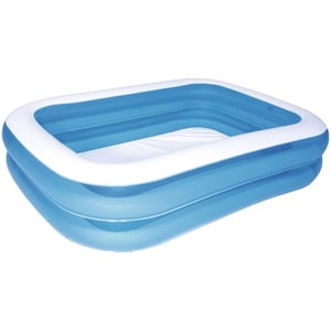 Afbeelding van Bestway opblaasbaar familie zwembad | blauw | 211 x 132 x 46 cm | 400 liter