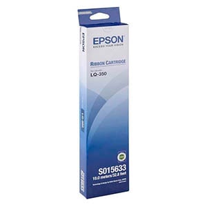 Afbeelding van Epson S015633 inktlint zwart hoge capaciteit (origineel)