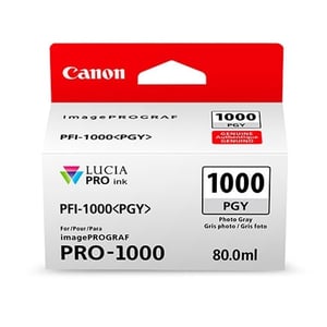 Afbeelding van Canon PFI-1000PGY inktcartridge foto grijs (origineel)
