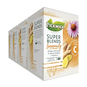 Afbeelding van Pickwick Super Blends Immunity | 4 x 15 stuks