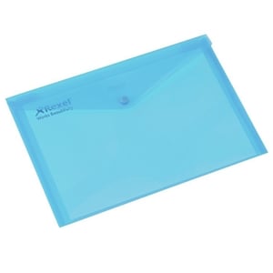 Afbeelding van Rexel documentenvelop | A4 | polypropyleen | blauw | tot 150 vel