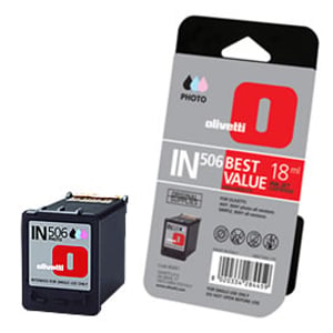 Afbeelding van Olivetti IN506 (B0497) inktcartridge foto hoge capaciteit (origineel)