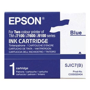 Afbeelding van Epson S020404 (SJIC7B) inktcartridge blauw (origineel)