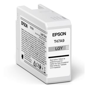 Afbeelding van Epson T47A9 inktcartridge licht grijs (origineel)
