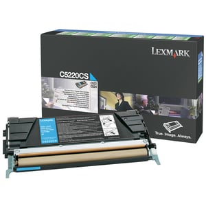 Afbeelding van Lexmark C5220CS toner cartridge cyaan (origineel)