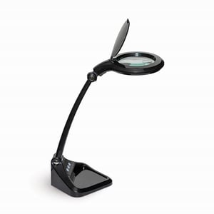 Afbeelding van Maul 8261202 MAULiris loeplamp | met voet | LED | dimbaar | zwart