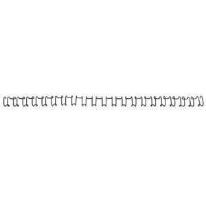 Afbeelding van GBC IB1650 metalen draadrug | A4 | metaal | zwart | tot 55 vel | 100 stuks