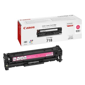 Afbeelding van Canon 718 toner cartridge magenta (origineel)