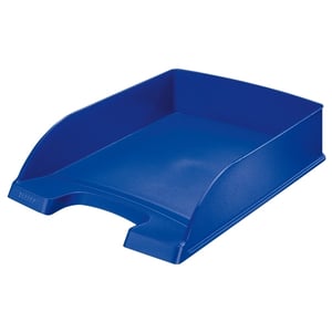 Afbeelding van Leitz 5527 brievenbak plus | middel hoog | blauw | 5 stuks