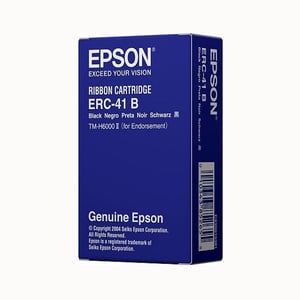 Afbeelding van Epson ERC-41 B inktlint zwart (origineel)