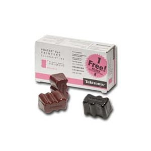 Afbeelding van Xerox 016158300 colorstix magenta 2 stuks / colorstix zwart 1 stuk (origineel)