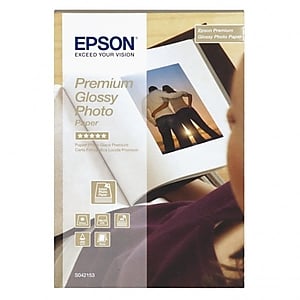 Afbeelding van Epson S042153 premium fotopapier | glanzend | 10 x 15 cm | 255 gr. | 40 vel