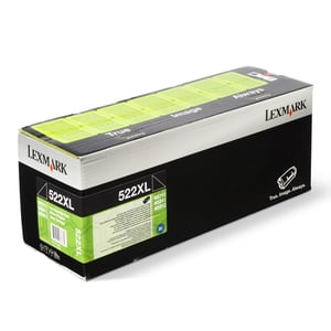 Afbeelding van Lexmark 52D2X0L nr. 522XL etiketten toner cartridge hoge capaciteit (origineel)