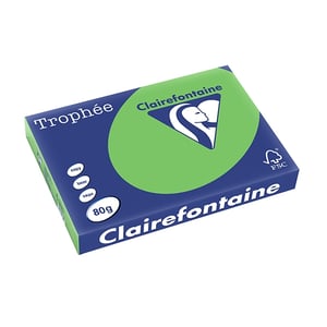Afbeelding van Clairefontaine papier | grasgroen | A3 | 80 gr. | 500 vel