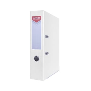Afbeelding van Office Products ordner | A4 | karton/pp | wit | 80 mm