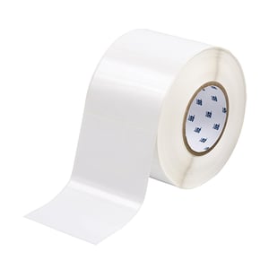 Afbeelding van Brady THT-76-422-1 label polyester glanzend wit 101,60 x 76,20 mm (origineel)