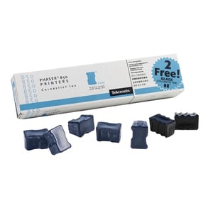 Afbeelding van Xerox 016182500 colorstix cyaan 5 stuks / colorstix zwart 2 stuks (origineel)