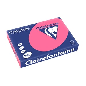 Afbeelding van Clairefontaine papier | fuchsia | A4 | 120 gr. | 250 vel