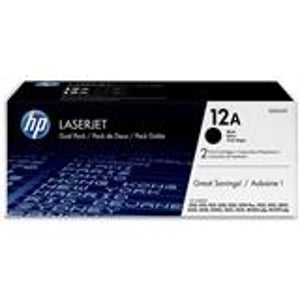 Afbeelding van HP 12AD (Q2612AD) toner cartridge zwart 2 stuks (origineel)