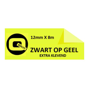 Afbeelding van Brother TZe-S631 tape zwart op geel extra klevend 12mm x 8m (huismerk)