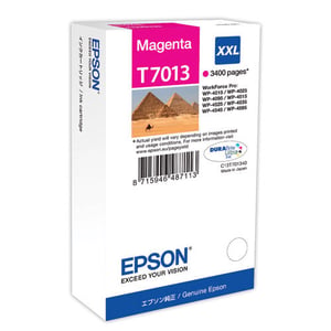 Afbeelding van Epson T7013 inktcartridge magenta extra hoge capaciteit (origineel)