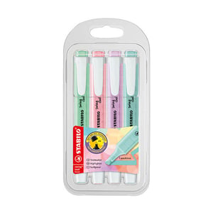 Afbeelding van Stabilo Swing Cool markeerstiften | pastel | 4 kleuren