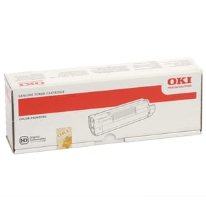 Afbeelding van OKI 43865721 toner cartridge geel (origineel)