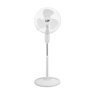 Afbeelding van LGP Ventilator | staand | 3 standen | wit | 120 cm