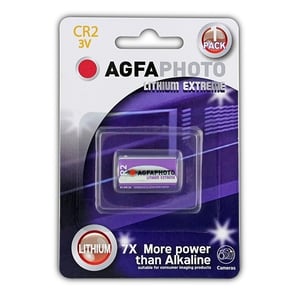 Afbeelding van Agfaphoto lithium CR2 batterij | 1 stuk