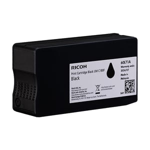 Afbeelding van Ricoh 408517 inktcartridge zwart (origineel)