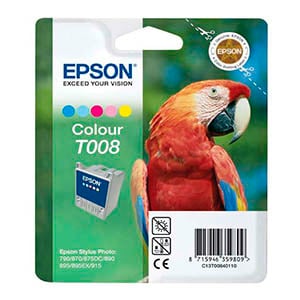 Afbeelding van Epson T008 inktcartridge kleur (origineel)