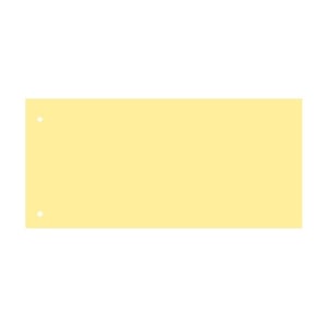 Afbeelding van Kangaro scheidingsstrook | geel | 105 x 240mm | 180 gr. | 100 stuks