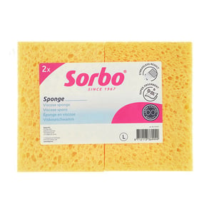 Afbeelding van Sorbo Viscose Spons | Large | 2 stuks
