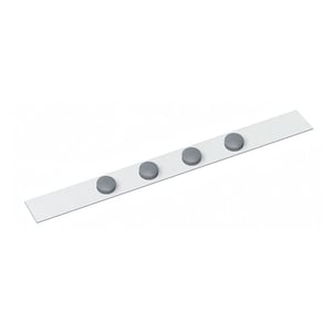 Afbeelding van Maul 6207202 magnetische wandlijst | magnetisch | metaal | wit | 4 magneten