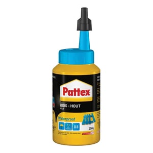 Afbeelding van Pattex 1419268 Waterproof houtlijm flacon | permanent | 250 gram | 1 stuk
