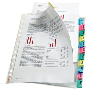 Afbeelding van Esselte premium index showtas | 12 tabs
