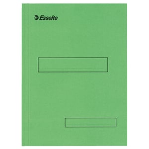 Afbeelding van Esselte 71204 binnenmappen voor hangmappen | A4 | gerecycled karton | groen | 100 stuks