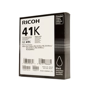 Afbeelding van Ricoh GC-41K gelcartridge zwart hoge capaciteit (origineel)
