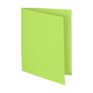 Afbeelding van Exacompta 150013E Flash inlegmap | karton | A4 | groen | 100 stuks