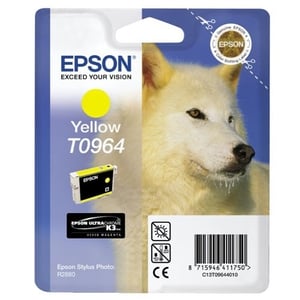 Afbeelding van Epson T0964 inktcartridge geel (origineel)
