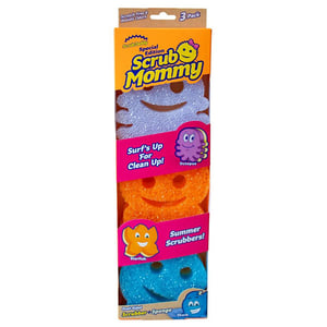 Afbeelding van Scrub Mommy Summer Shapes | 3 stuks