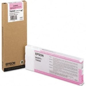 Afbeelding van Epson T6063 inktcartridge vivid magenta hoge capaciteit (origineel)