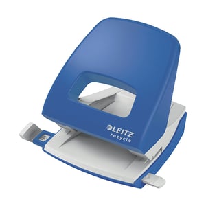 Afbeelding van Leitz 50030035 NeXXt Recycle perforator | metaal | blauw | 2-gaats | tot 30 vel