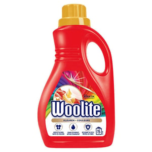 Afbeelding van Woolite Vloeibaar Wasmiddel | Kleur | 900 ml | 15 wasbeurten