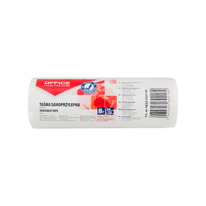 Afbeelding van Office Products invisible tape | 19 mm x 33 m | 8 rollen
