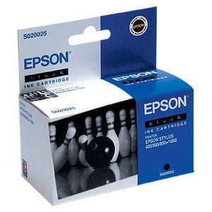 Afbeelding van Epson S020025 inktcartridge zwart (origineel)